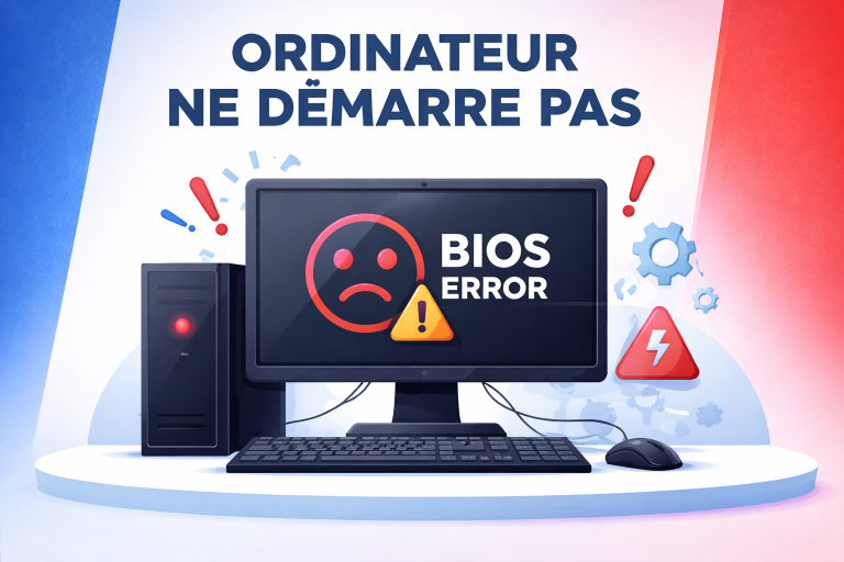 Réparation BIOS ordinateur à Paris – Dépannage professionnel