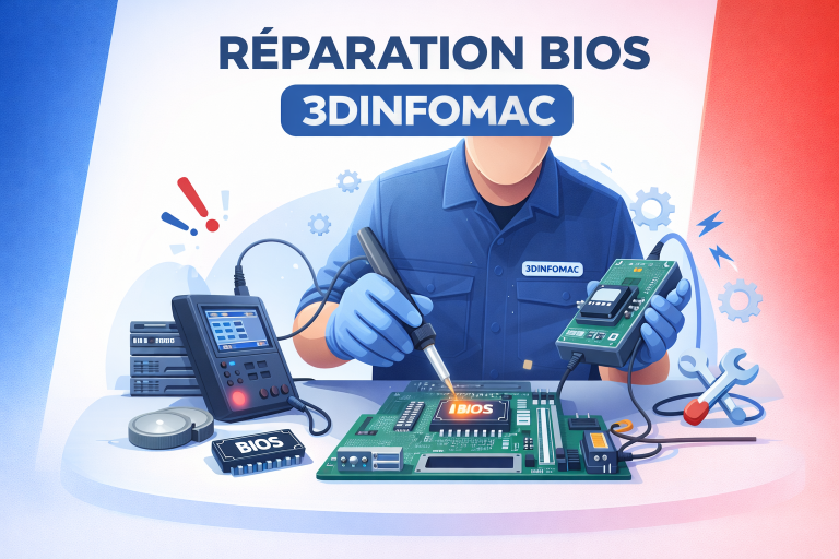 Réinitialisation et réparation BIOS