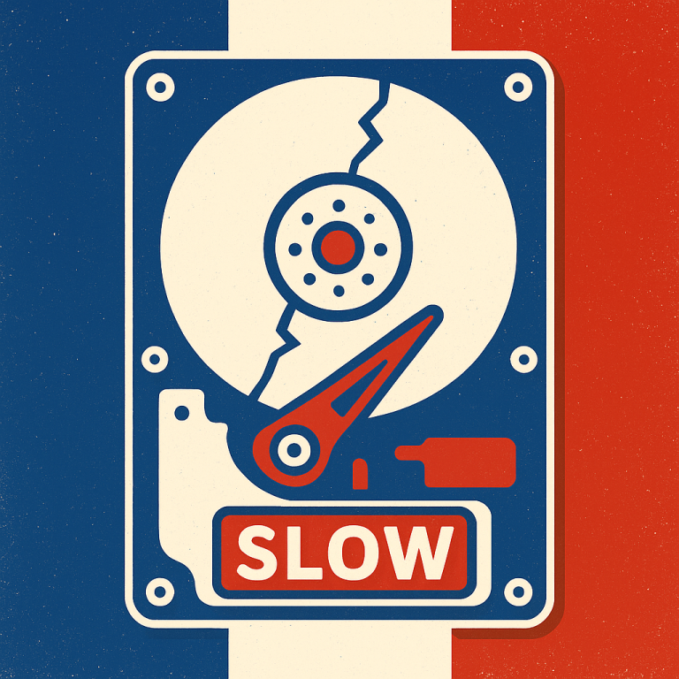 disque dur défaillant