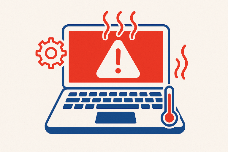 ordinateur chauffe